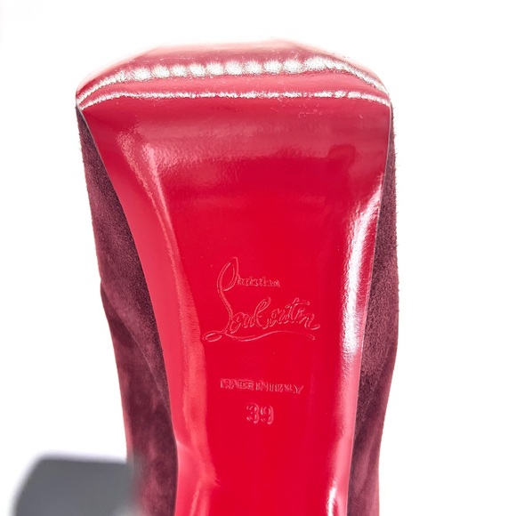 NEW Christian Louboutin Dolly Booty Alta 160 Platform High Heel Boots 39 - Picture 9 of 9